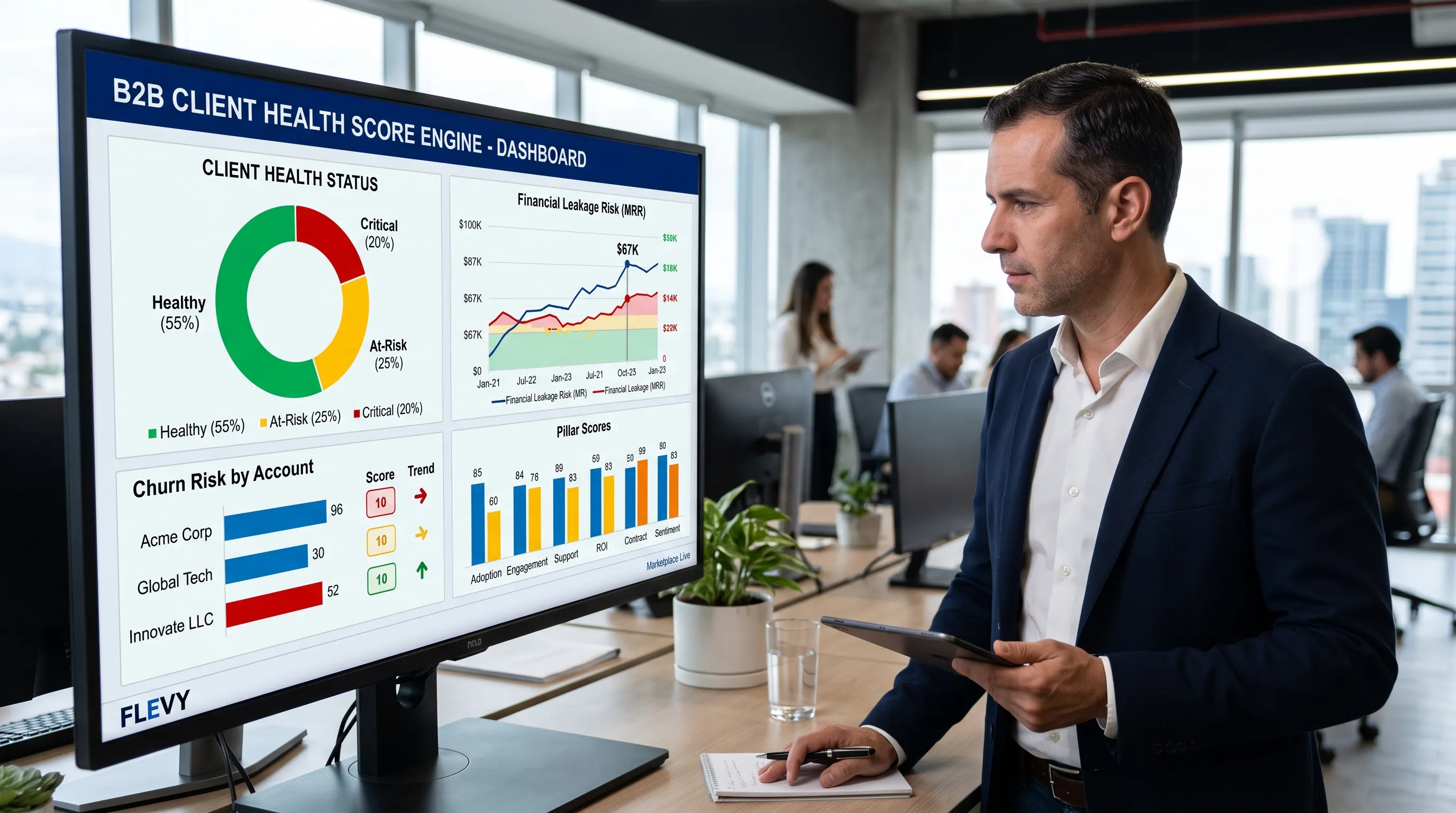 B2B Client Health Score Engine