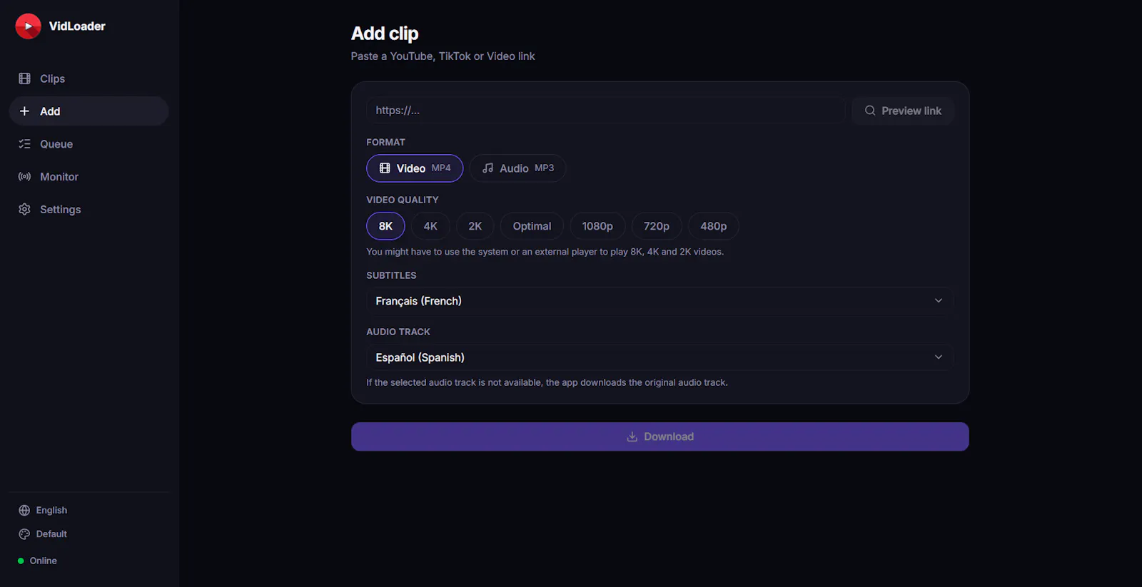 VidLoader screenshot 3