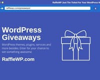 RaffleWP Giveaways For WordPress Users media 2