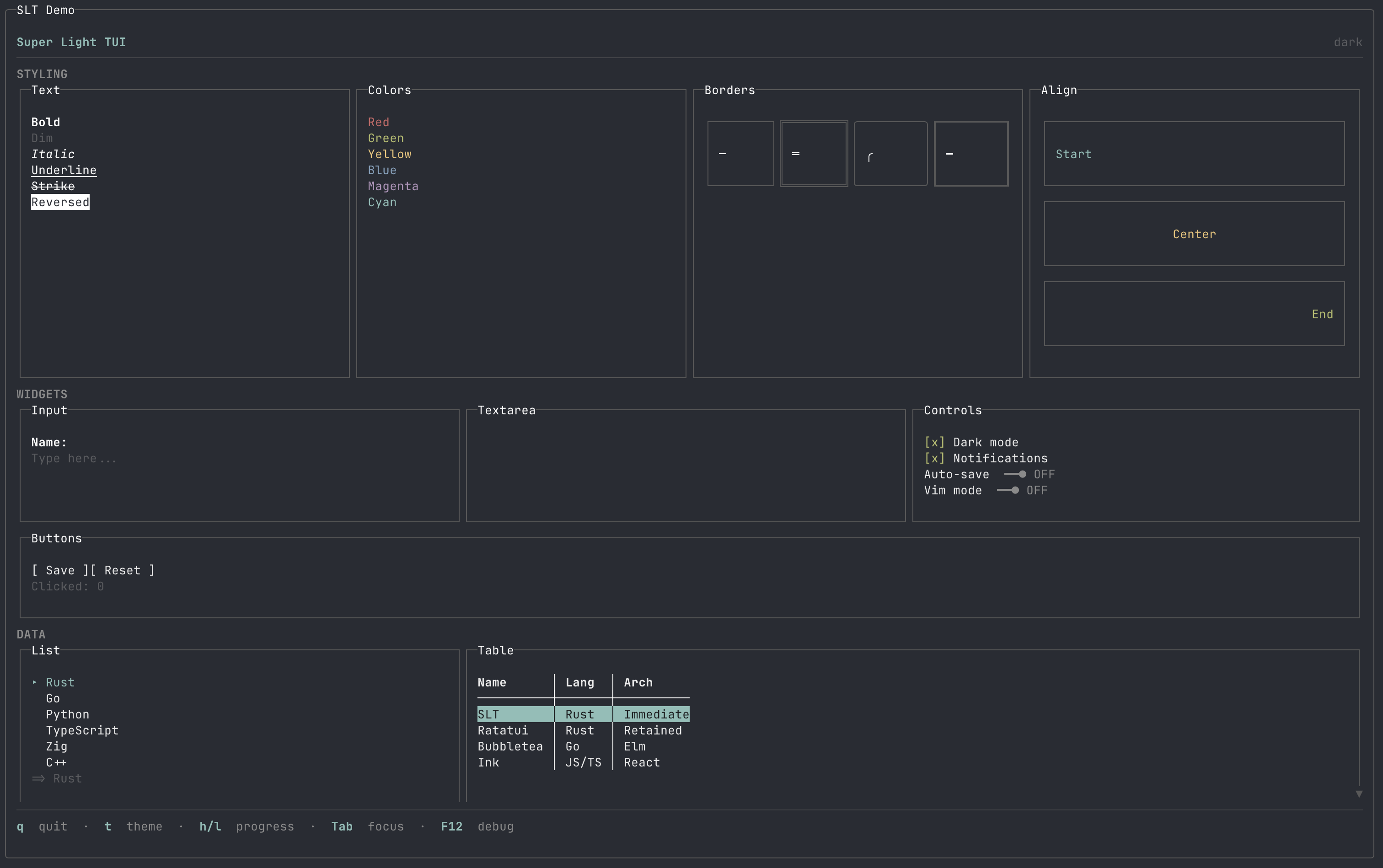 SuperLightTUI gallery image