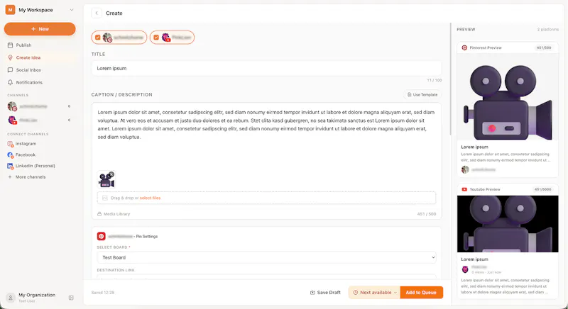 BrightBean Studio screenshot 3