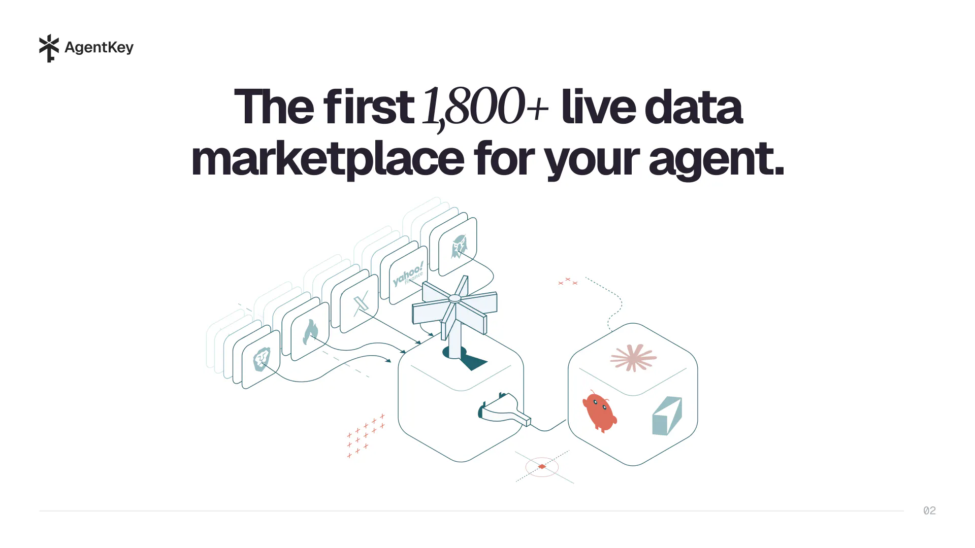 startuptile AgentKey-One-stop live data marketplace for your agent