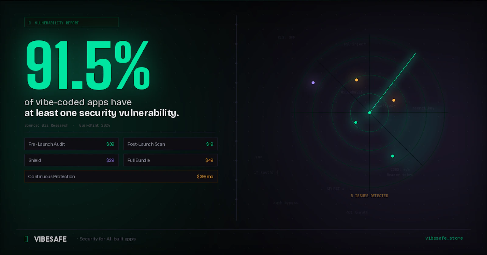 VibeSafe screenshot 1