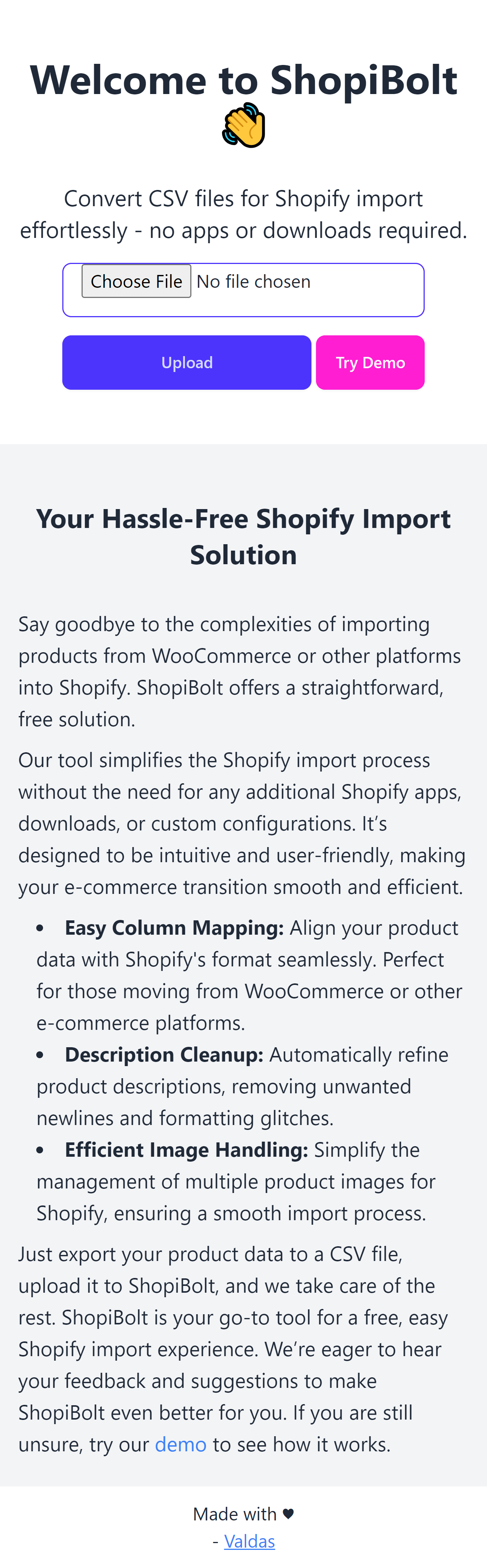 ShopiBolt: Free Shopify Import Tool media 1