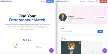 Dating App Template gallery image