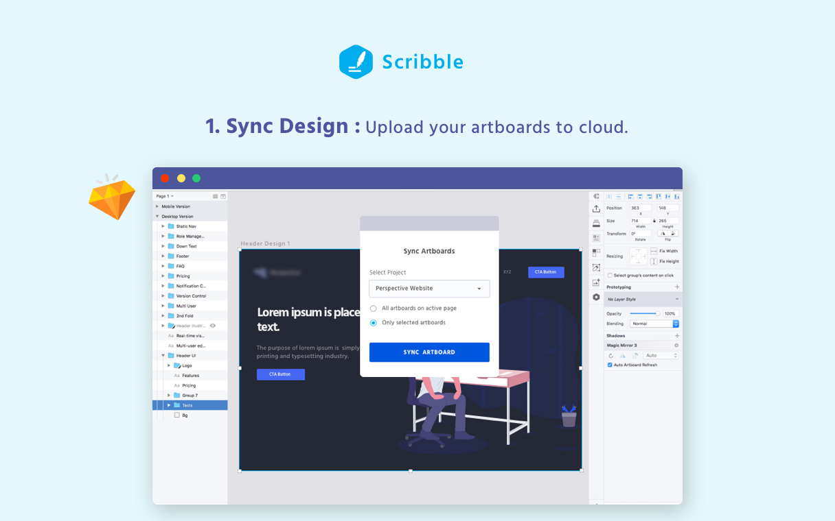 Scribble for SketchApp 💎 gallery image