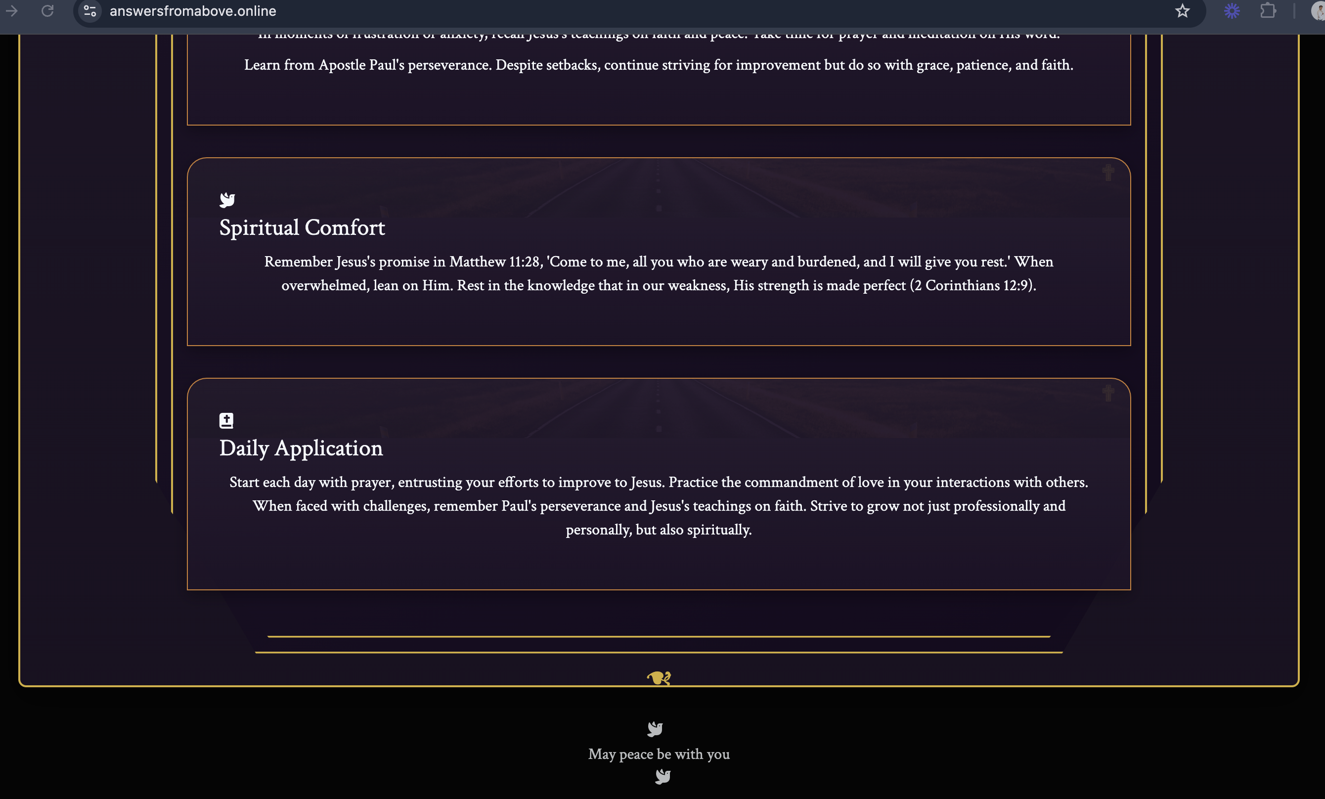 Answers From Above [Guidance] gallery image