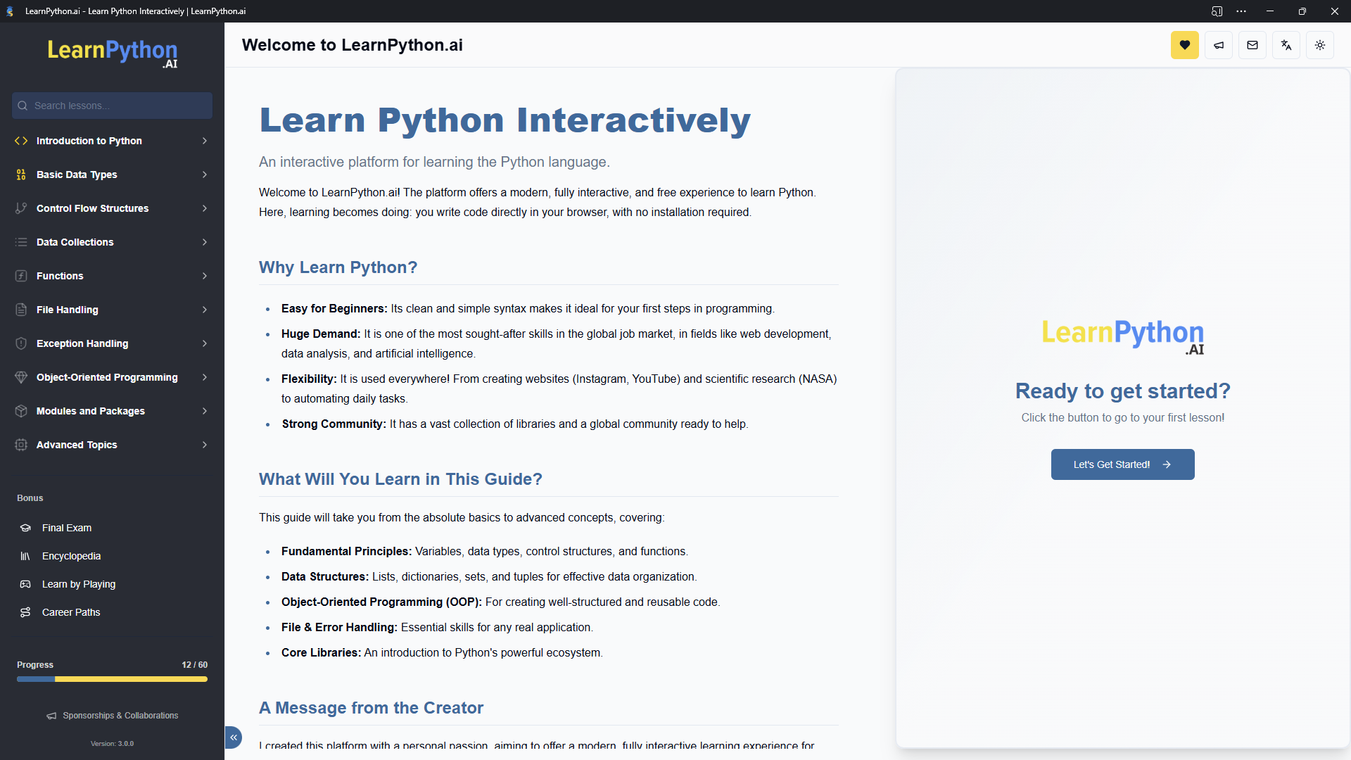 Media LearnPython.AI - Platform berkuasa AI untuk menguasai python dengan mudah 1