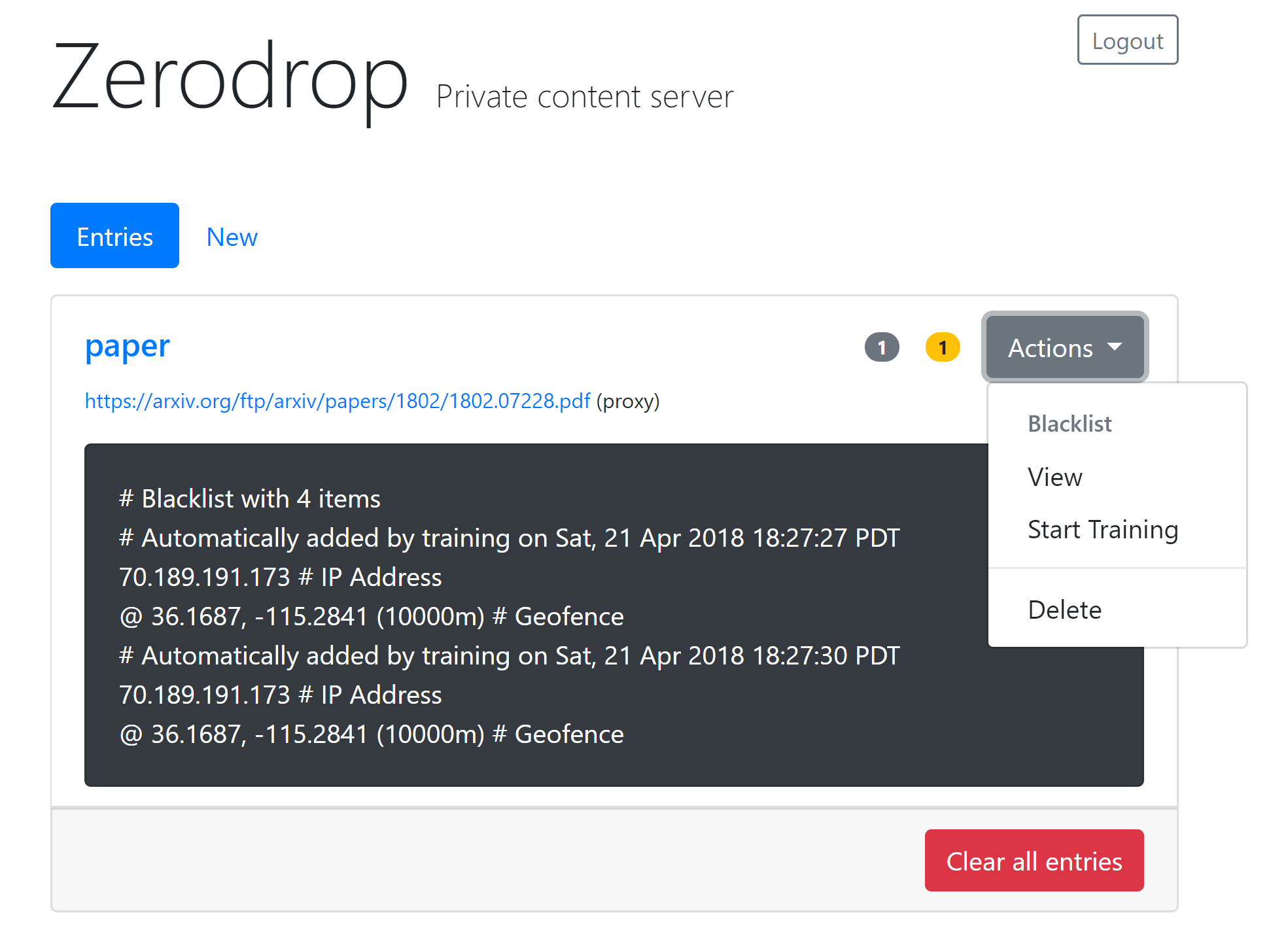 Zerodrop gallery image
