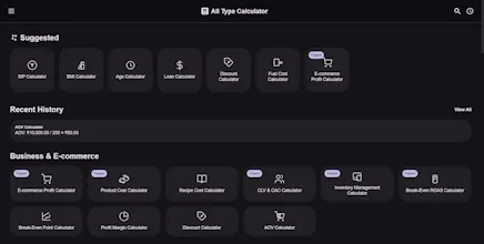 All Type Calculator gallery image