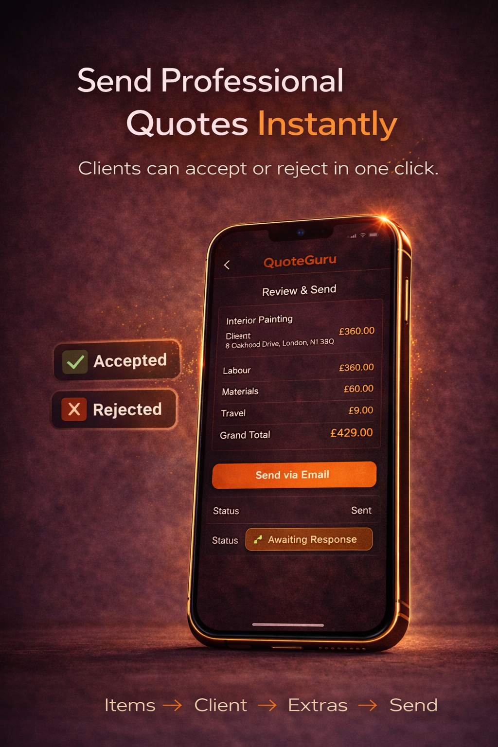 QuoteGuru: Quote Maker App gallery image