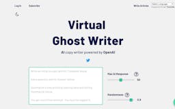 Virtual Ghost Writer media 2