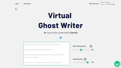 Virtual Ghost Writer gallery image