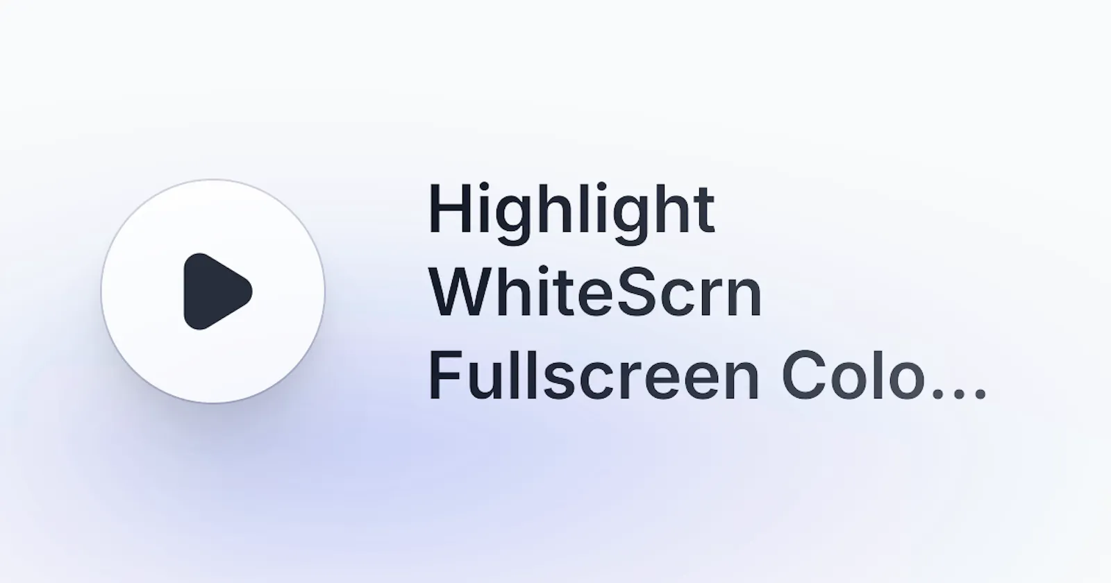 WhiteScreen screenshot 1