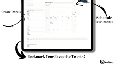 Twitter OS For Creators Notion Template gallery image