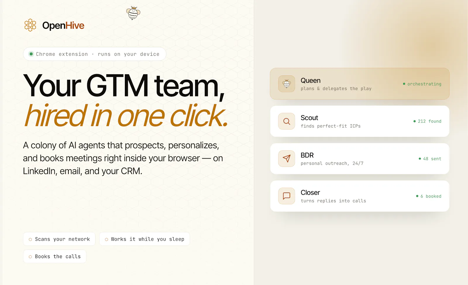 OpenHive screenshot 2