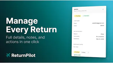 ReturnPilot gallery image