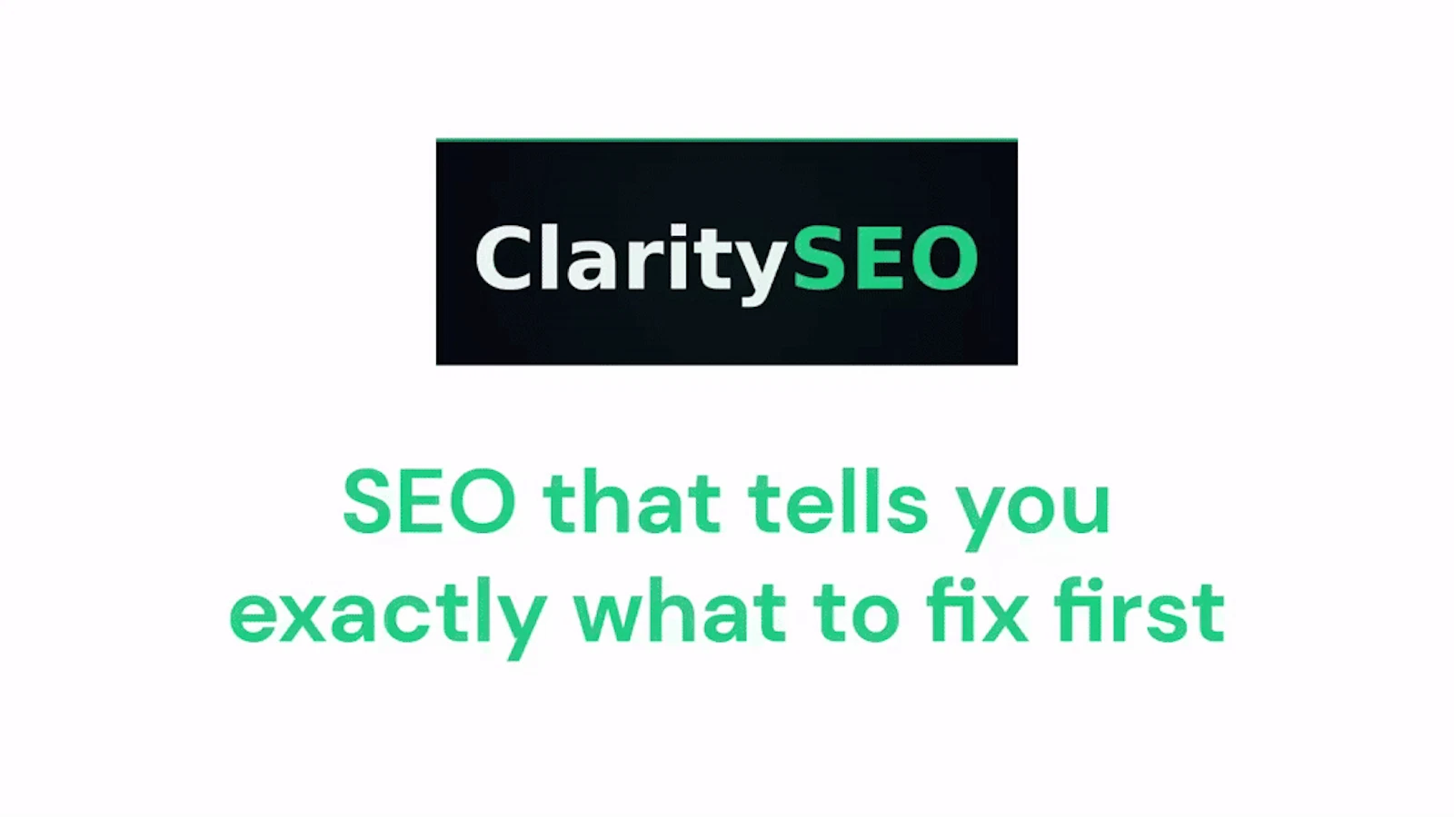 ClaritySEO screenshot 1 (video preview)