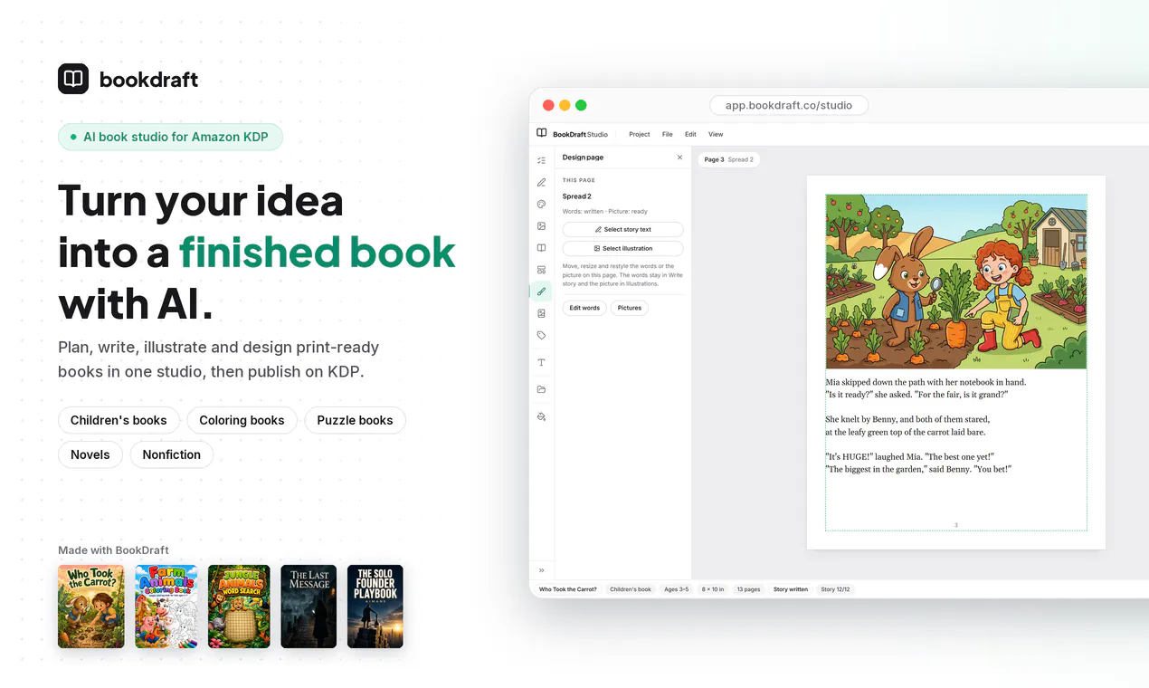 BookDraft gallery image