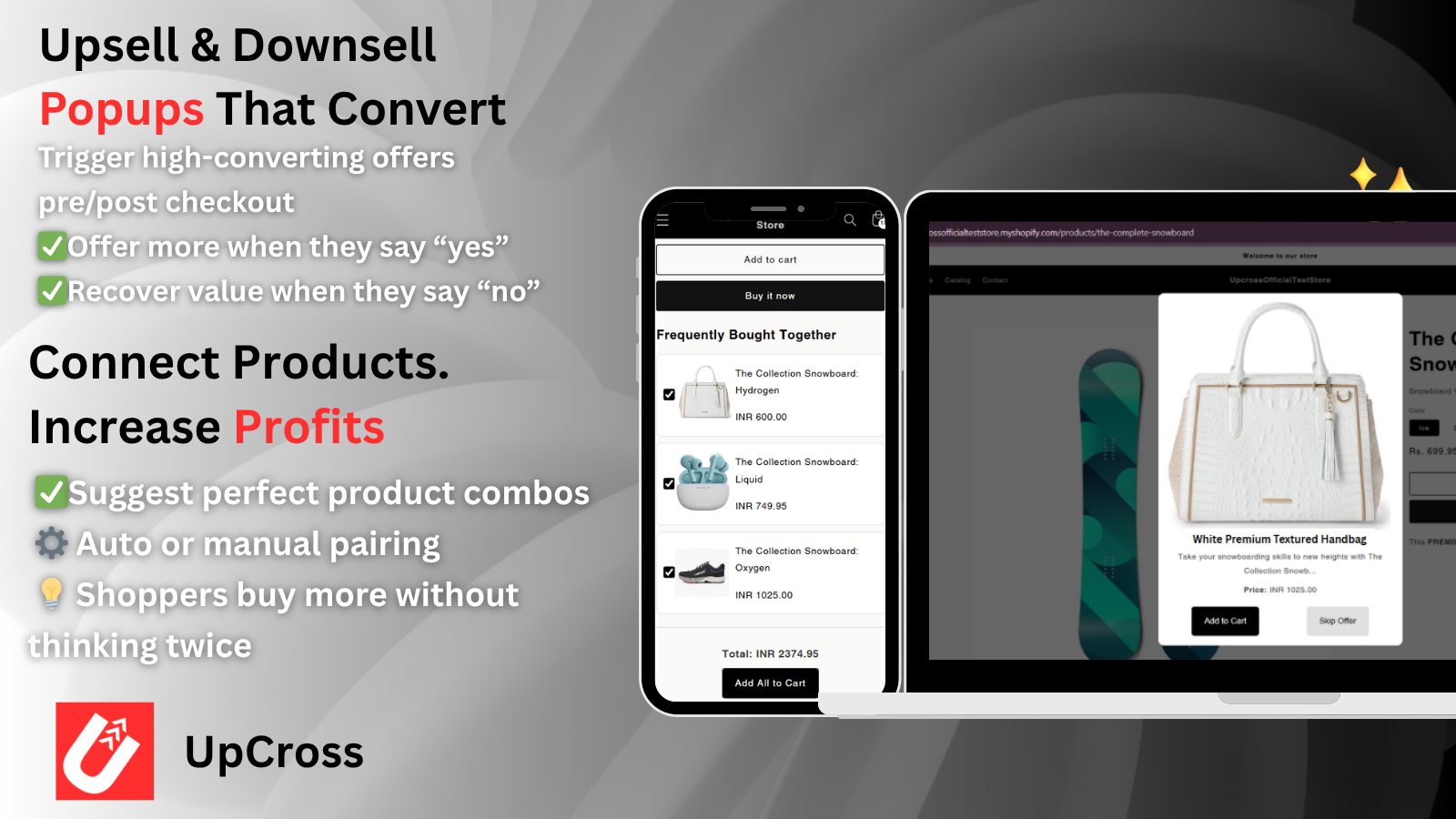 Upcross gallery image