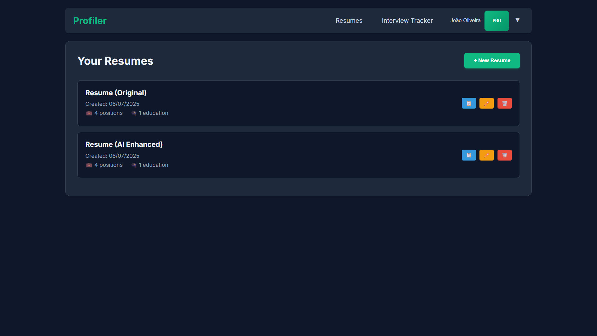 Profiler gallery image
