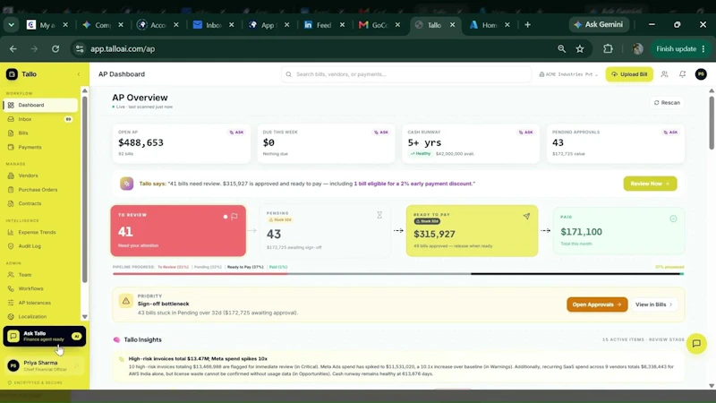TALLO AI screenshot 1 (video preview)