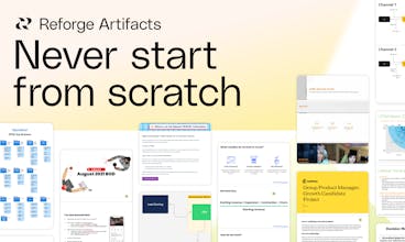 Download and customize expert-designed Artifacts on Reforge