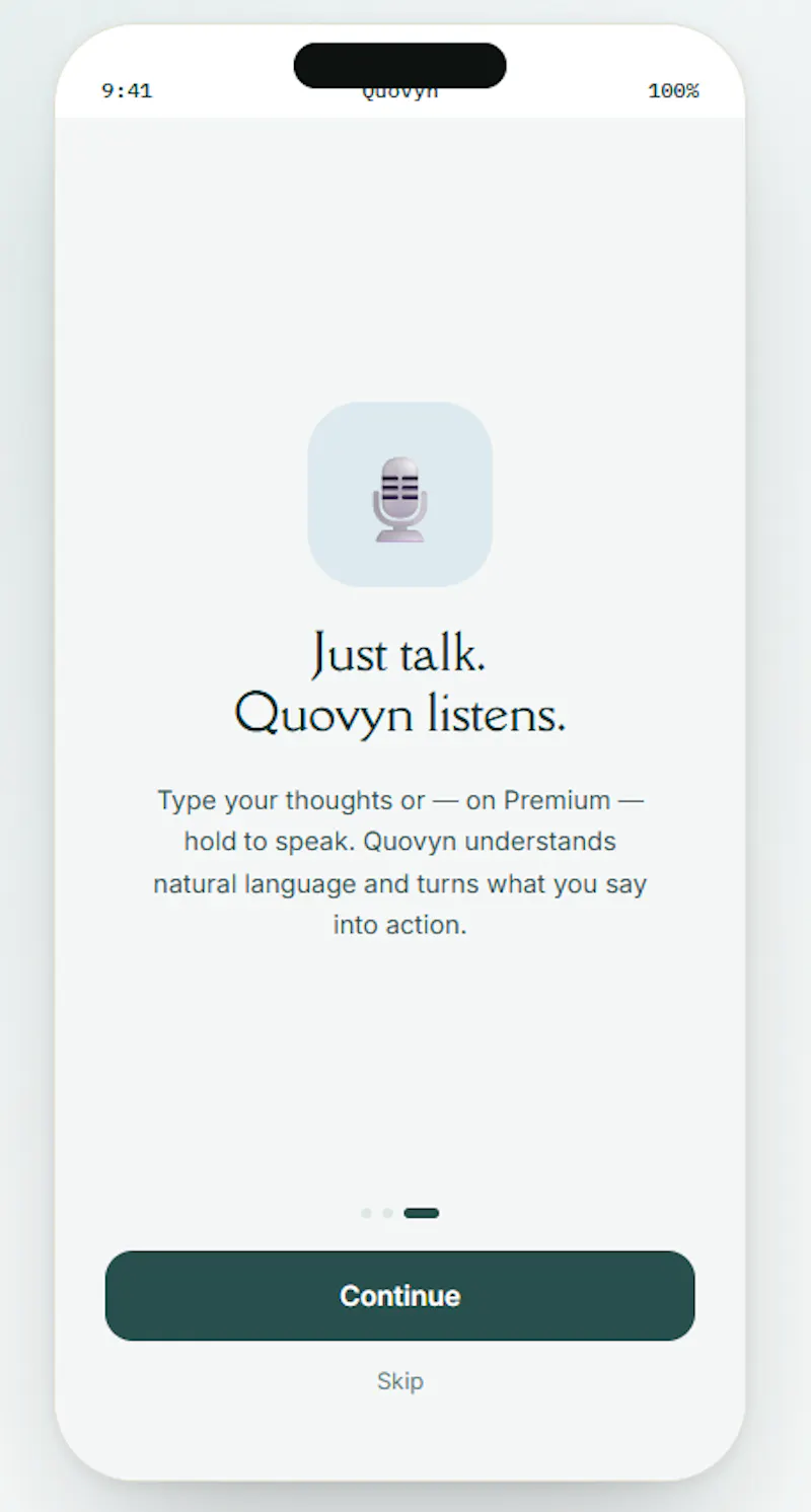 Quovyn screenshot 4