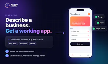 Appily App Builder gallery image