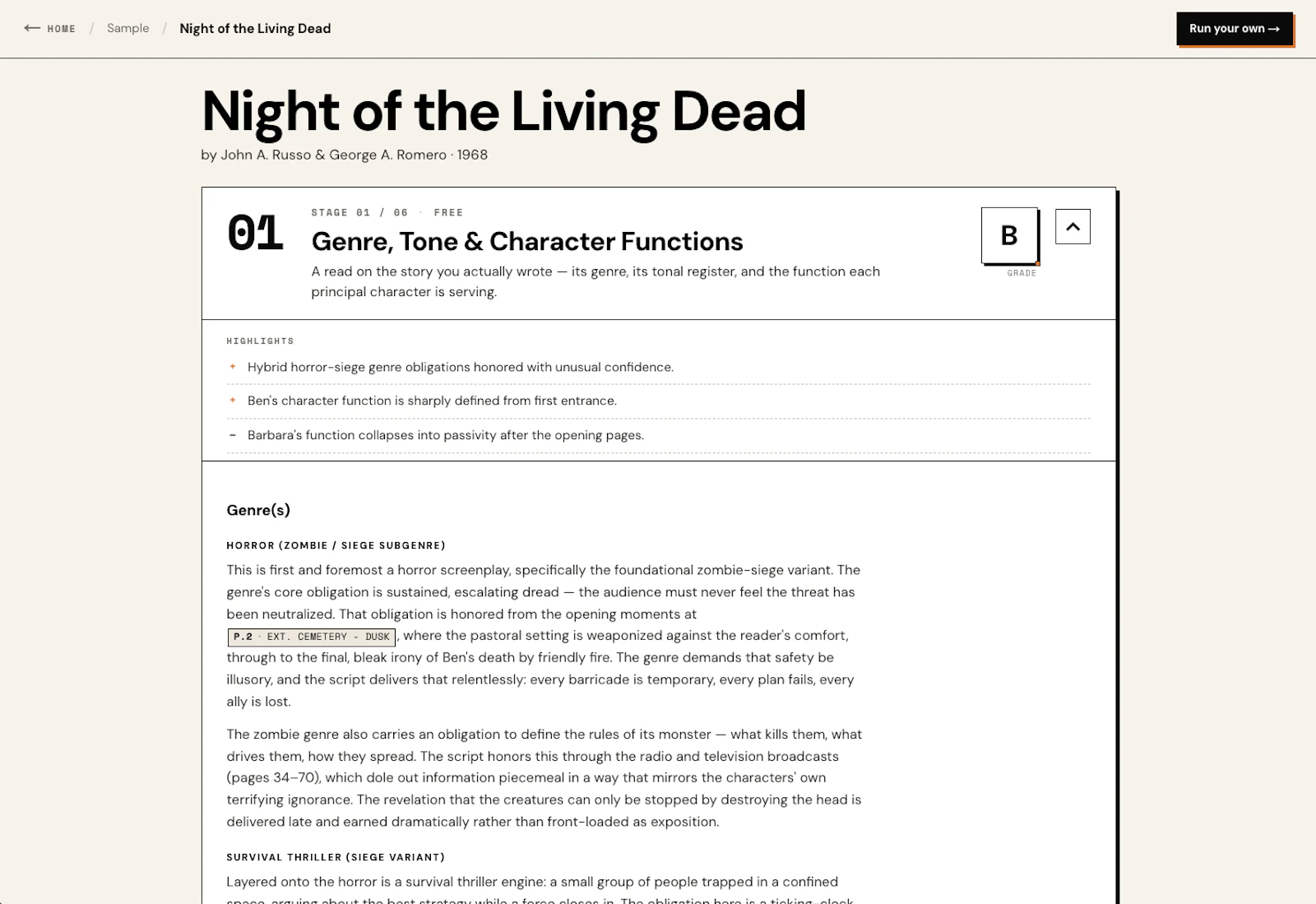 StoryNotes screenshot 2