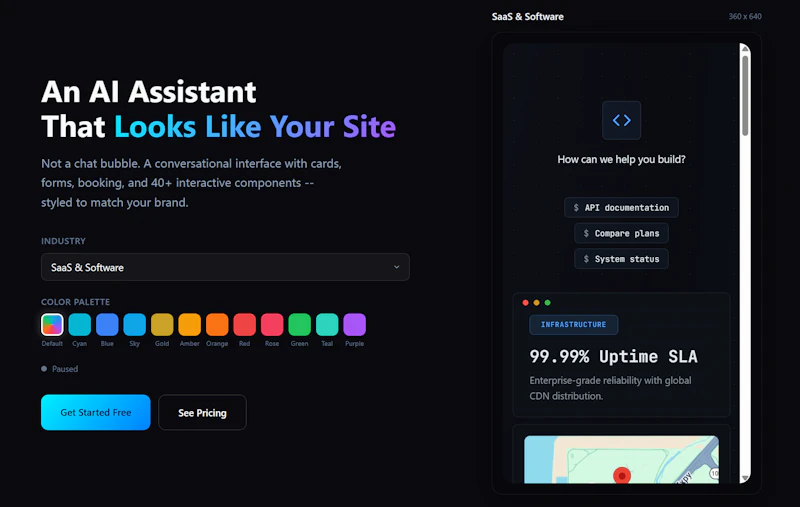 PromptMySite screenshot 2