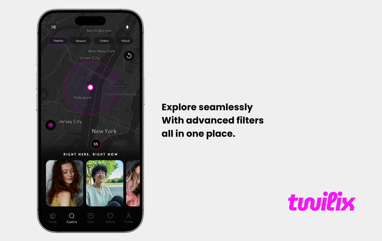 Média Twilix - Discuter, rencontrer et se connecter en fonction de votre ambiance 5