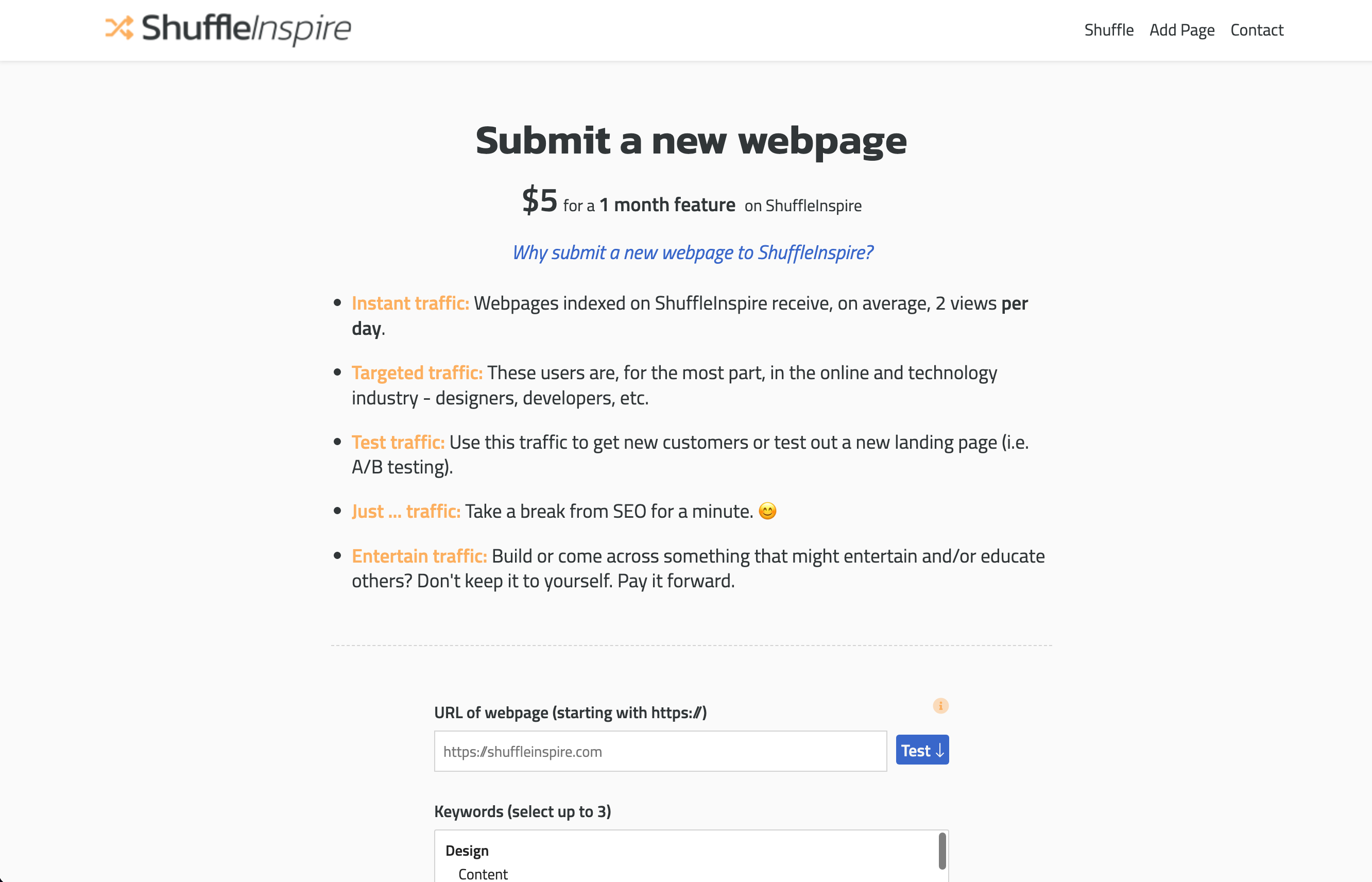 ShuffleInspire gallery image