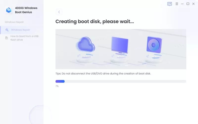4DDIG Windows Boot Genius - あなたの究極のWindowsはソリューションツールを起動しますメディア4