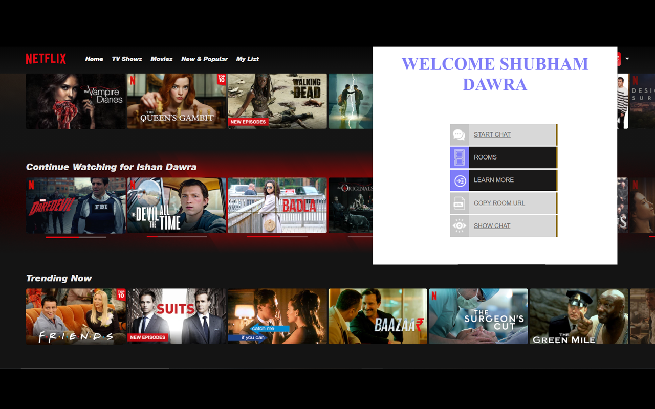 WebFlixParty - Video/Audio/Text Chat gallery image