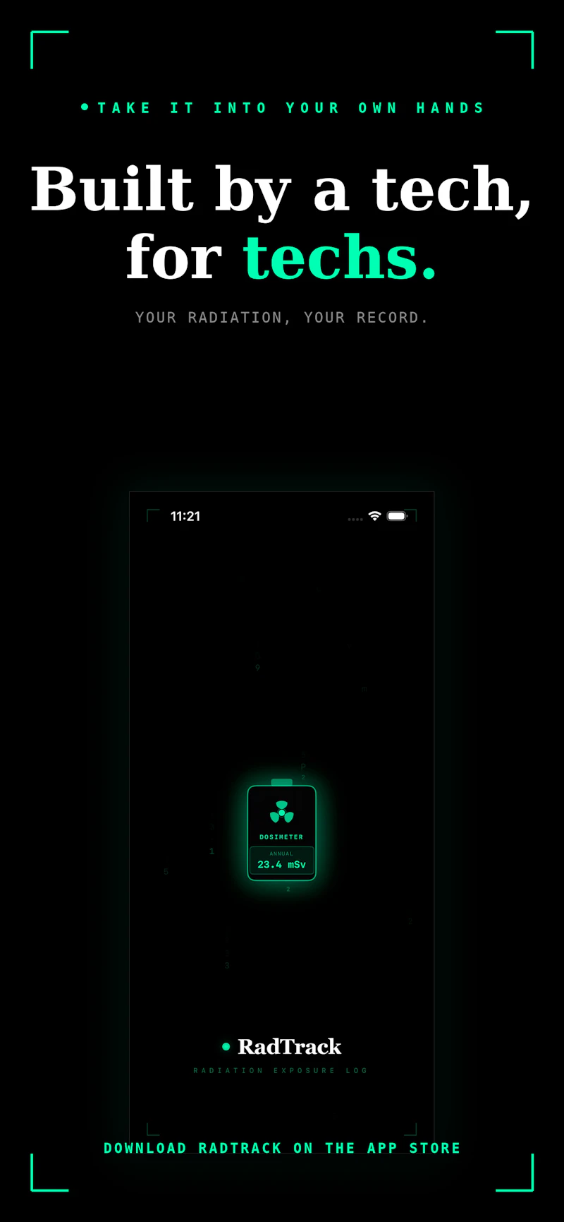 RadTrack screenshot 2