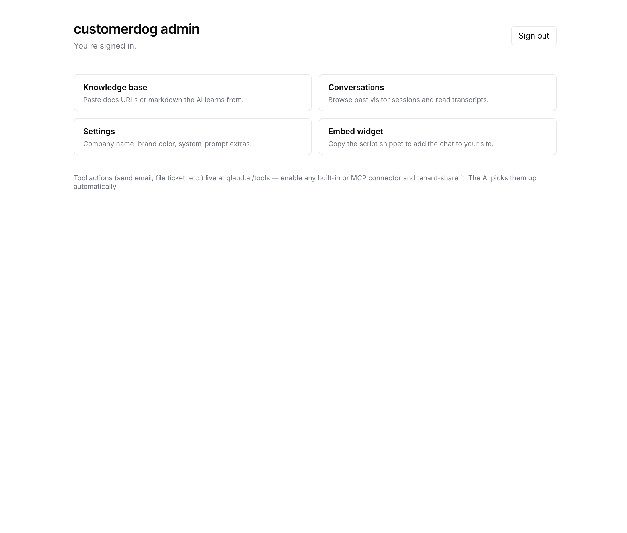 CustomerDog — Customer Support Agent gallery image