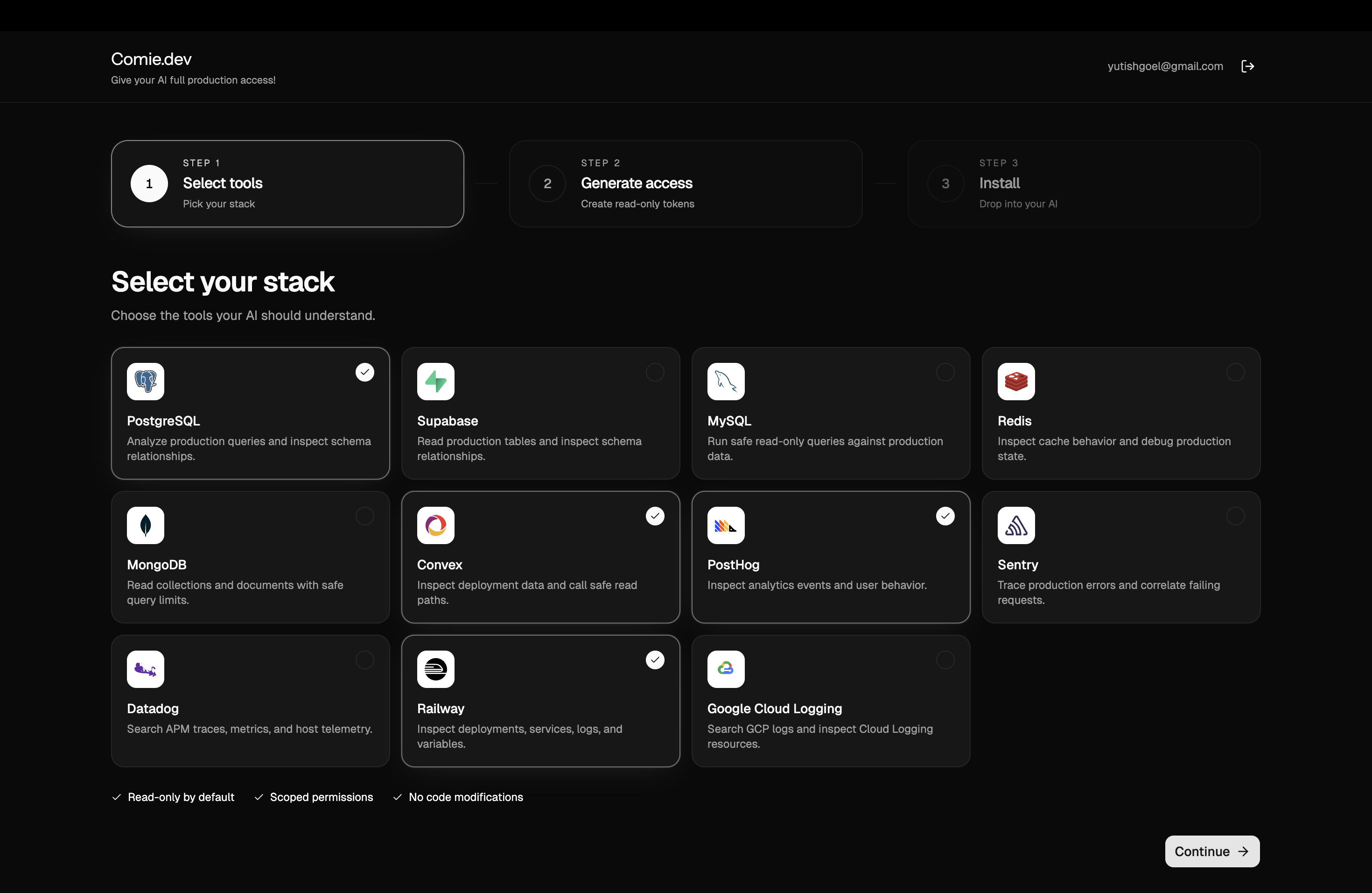 Comie.dev gallery image
