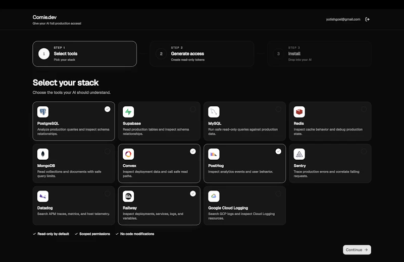 Comie.dev screenshot 3
