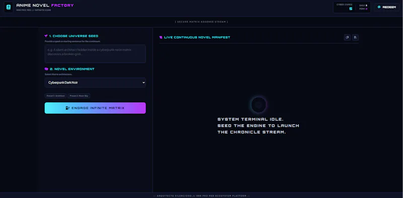 Infinite Cyber Novel Factory screenshot 3