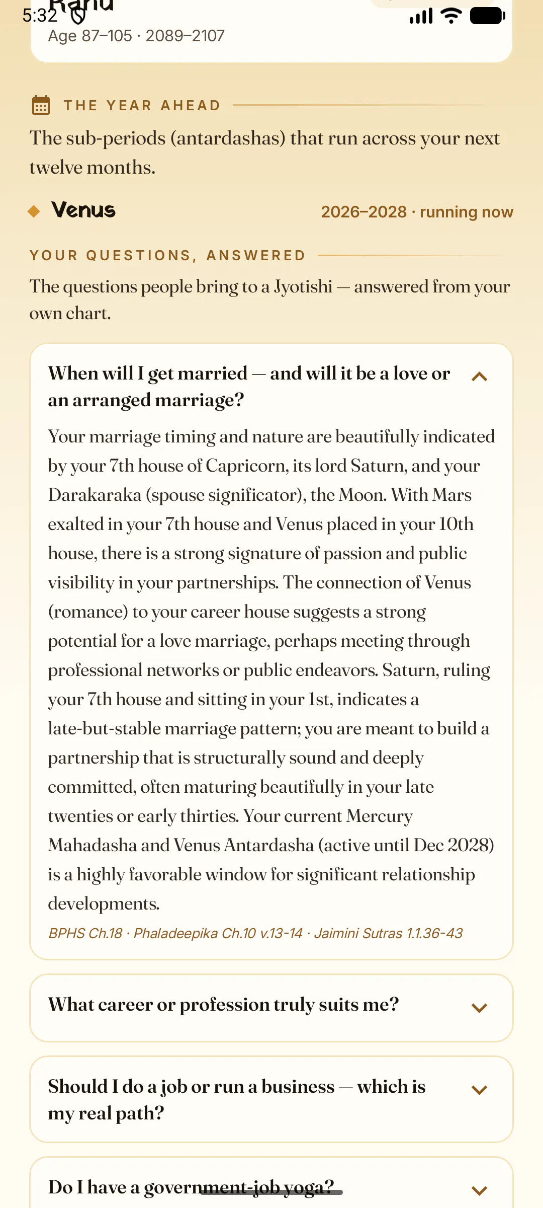 ShukrAI: Vedic Astrology AI gallery image