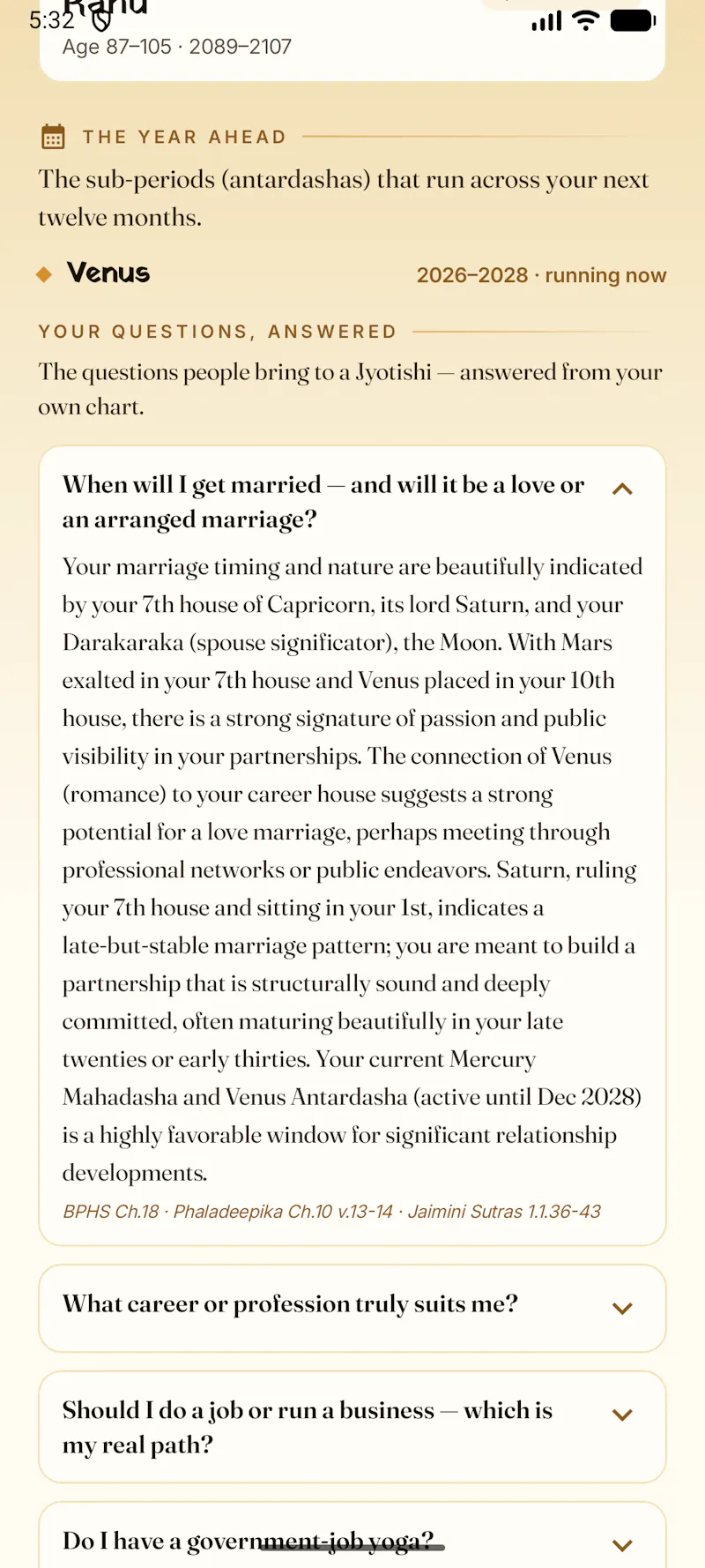 ShukrAI: Vedic Astrology AI screenshot 6