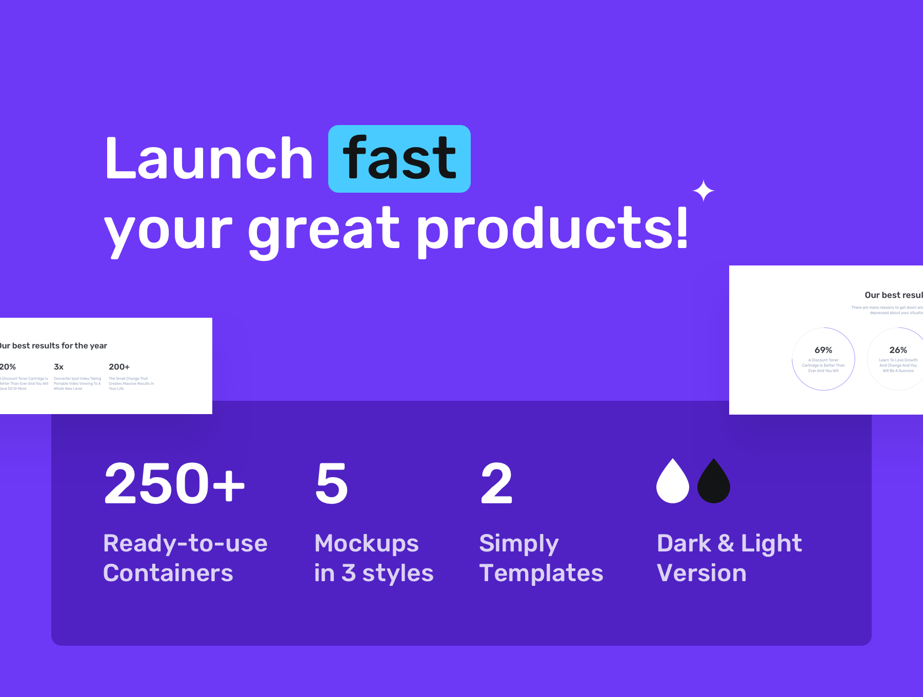 Containers Web Wireframe Kit gallery image