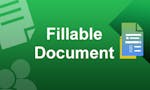 Fillable Document image