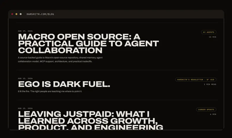 Harshith's Newsletter screenshot 4