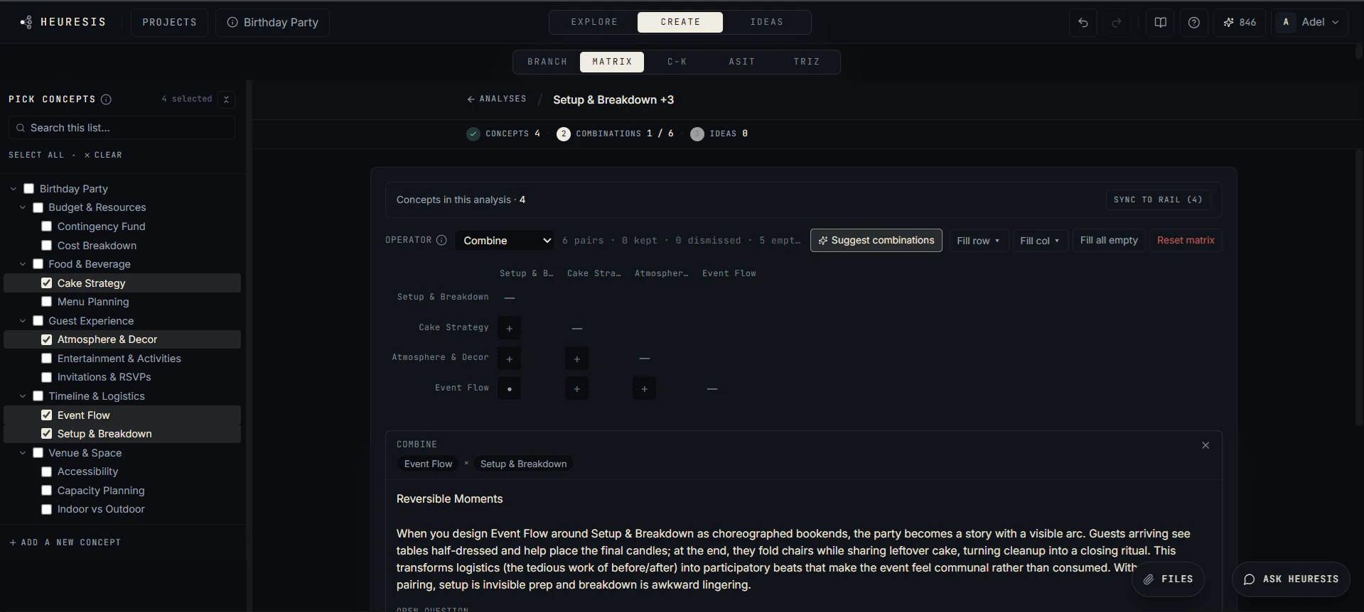Heuresis.app screenshot 5