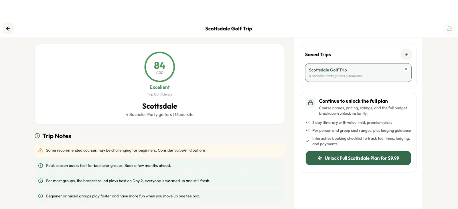 18Away Trip Builder screenshot 2