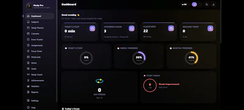 Study Planner Pro screenshot 3