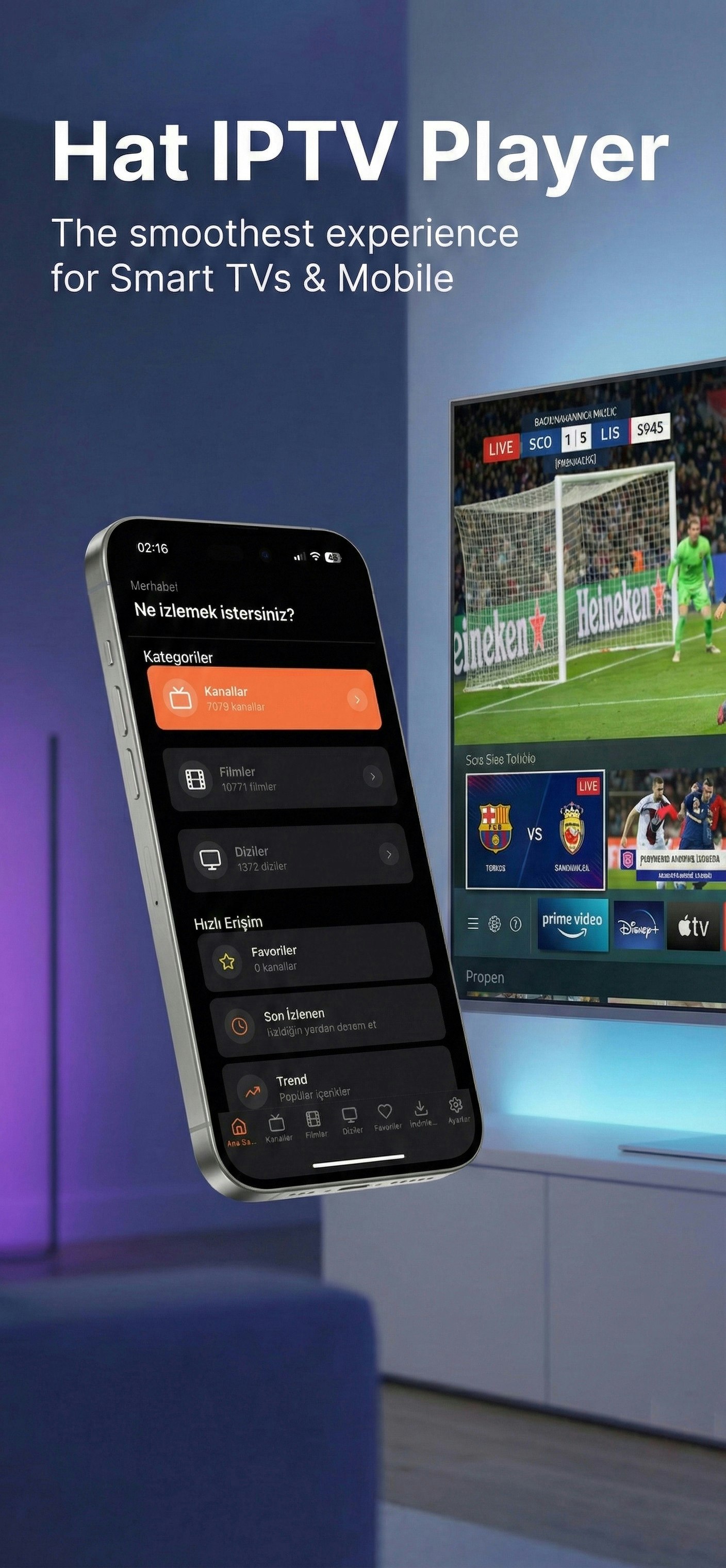 Hat Tv - Main product screenshot demonstrating key features and user interface