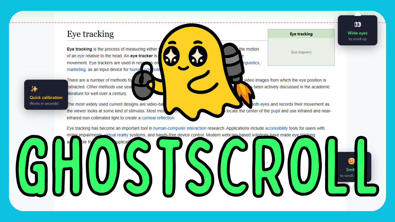 Ghostscroll - Main product screenshot demonstrating key features and user interface